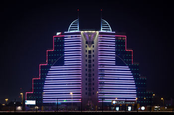 Hotel Front - Evening or Night